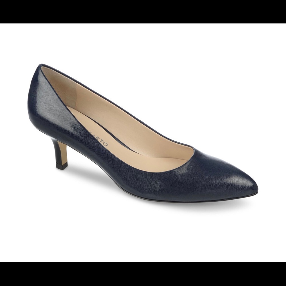 NEW FRANCO SARTO REMA PUMPS IN BLACK